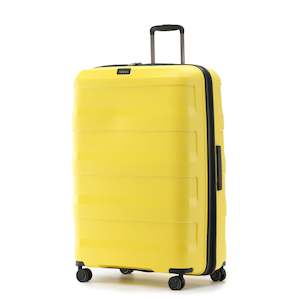 Tosca 81cm Comet Collection Polypropylene checked trolley case TCA200XL-Yellow