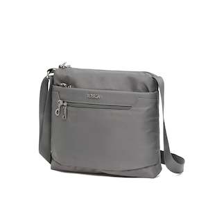 Tosca Anti-theft Cross body shoulder bag RFID protected TCA956-Grey