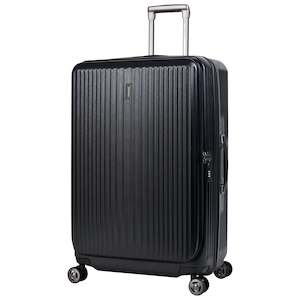 Eminent 76cm (Black) Top Lid front Opening design Hard side-Makrolon Trolley case KK50A