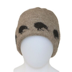 Kiwi Possum Merino Silk Beanie KORU