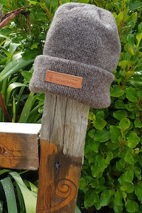 Palliser Romney Lambswool Badged Beanie NZNC