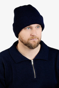 Palliser Romney Lambswool Plain Beanie NZNC