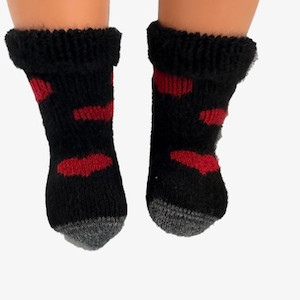 Baby Possum Heart Socks NORSEWEAR