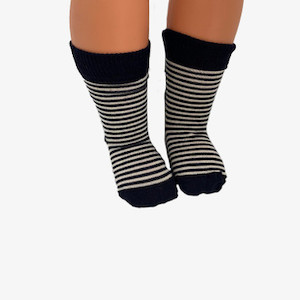 Clothing: Stripe Merino Wool Baby Socks NORSEWEAR