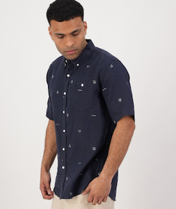 Benfell 100% Linen S/S Shirt SWANNDRI