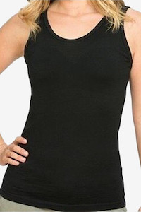 Romance Merino Wool Base Layer Singlet Top NZNC