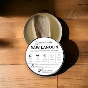 Internet only: Pure New Zealand Lanolin - Raw, Jars (100g - 600g)