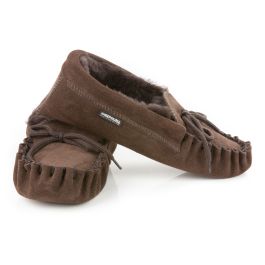 Traditional Sheepskin Moccasin Slippers - New Zealand Nature