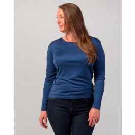 Silk Long Sleeve Top - New Zealand Nature