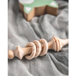 Wooden Rattle - New Zealand Nature