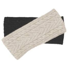 Native World Possum Merino Cable Headband - New Zealand Nature