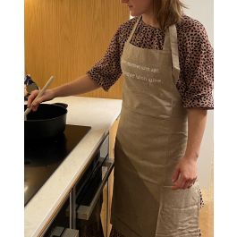 Women's Natural Cotton Apron - New Zealand Nature