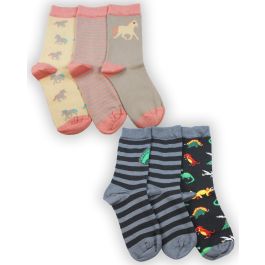 Children's Bamboo Socks 3 Pack - New Zealand Nature