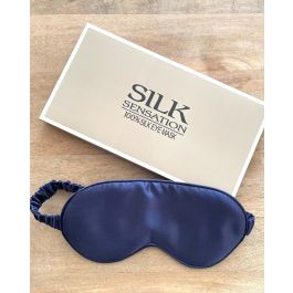 Homewares: Pure Mulberry Silk Eye Mask - New Zealand Nature