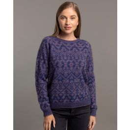 McDonald Possum Merino Fair Isle Sweater - New Zealand Nature