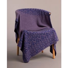 McDonald Possum Merino Fair Isle Throw - New Zealand Nature