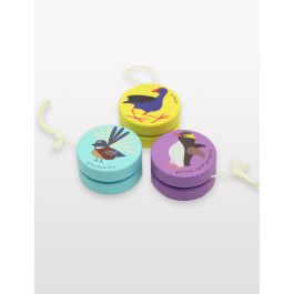 Homewares: NZ Bird Wooden Yoyo - New Zealand Nature