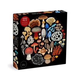 Fungi Round Puzzle 1000 Piece - New Zealand Nature