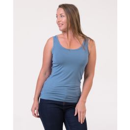 Women's Bamboo Singlet - New Zealand Nature