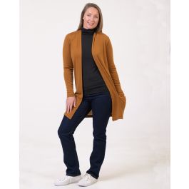 Bay Road Merino Longline Jacket - New Zealand Nature