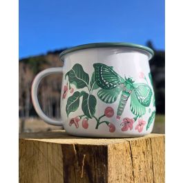 Homewares: New Zealand Design Enamel Mug - New Zealand Nature