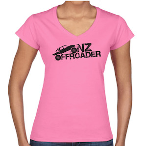 NZ Offroader T-Shirt - Pink