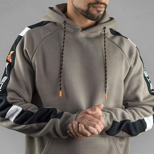 Nzo Clothing: STEDI Hoodie Sleeve Jumper | Tan