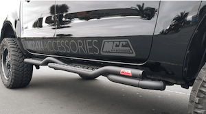 Side Steps: MCC Twist Tube Side Steps 030-09 for Toyota Prado 150 Series 2009 - current