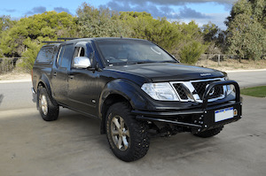 Xrox bullbar for Nissan Navara D40 STX & STX550