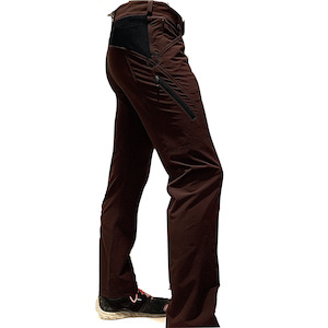 Dusters - Light Women trail pants - CHOCOLATE