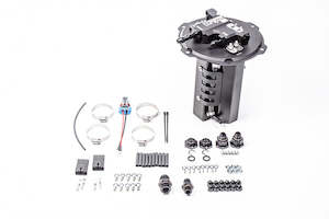 Motor vehicle parts: Radium Fuel Hanger, EVO X, Pumps Not Included, Deatschwerks Dw400 - 20-0644-00