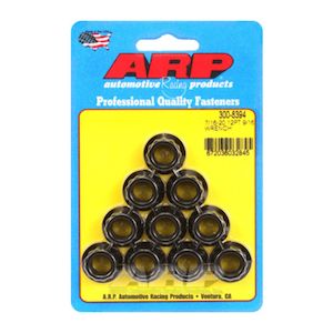 ARP 7/16-20, 9/16 socket 12pt Nut Kit - ARP 300-8394