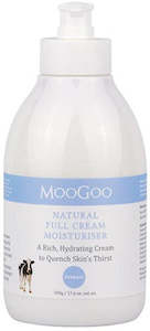 Products: MooGoo Natural Full Cream Moisturiser 500g - New Zealand Only