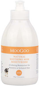 Products: MooGoo Natural Soothing MSM Moisturiser 500g Pump Pack - New Zealand Only