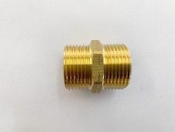 [201] Brass nipple -- 20mm