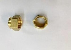 Plumbing goods wholesaling: [234] Brass Crox Nut