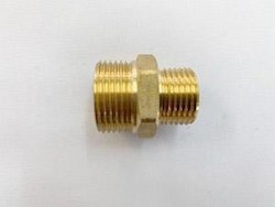 Plumbing goods wholesaling: [218] Brass Male 15mm/ Male 20mm Reducing sockets