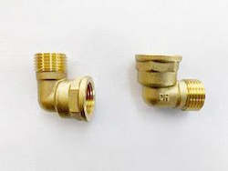 Plumbing goods wholesaling: [213] Brass Male/ Female Elbow