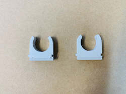 [E1728] Electrical  Clip 25mm wall mounting  ( 100 clips)