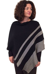 Stripe Poncho