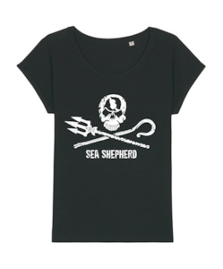 Sports goods manufacturing: Sea Shepherd Jolly Roger Youth Tees