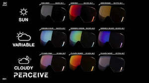 Sports goods manufacturing: Anon M4S Goggle Lenses - Various Colours