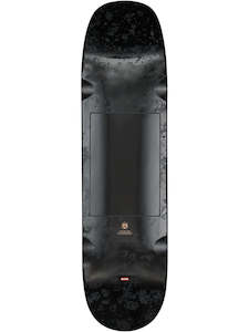 Globe Chisel Skateboard Deck - Black/Dont F&ckIt