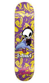 Sports goods manufacturing: Blind Samurai Reaper R7 Deck 8.0'' - Jake Ilardi Purple