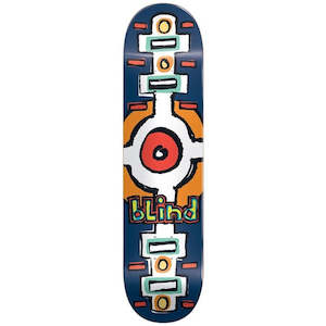 Blind Round Space V2 Skateboard Deck 7.0" - Navy