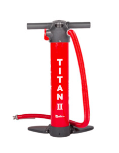 Sports goods manufacturing: Red Air Titan II Pumps