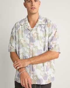 Rhythm Relaxed Floral Camo SS Shirt