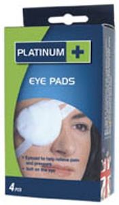 Stationery: Sterile Eye Pads Pkt4