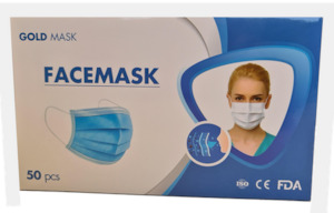 Disposable face masks 4-ply