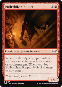 Boilerbilges Ripper [Duskmourn: House of Horror]